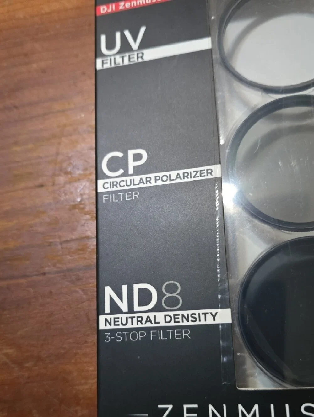 POLAR PRO Zenmuse X5 Filter Kit - Black (UV, CP, ND8)